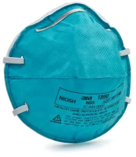 3M™ Health Care Particulate Respirator & Surgical Mask, 1860 Series | N95