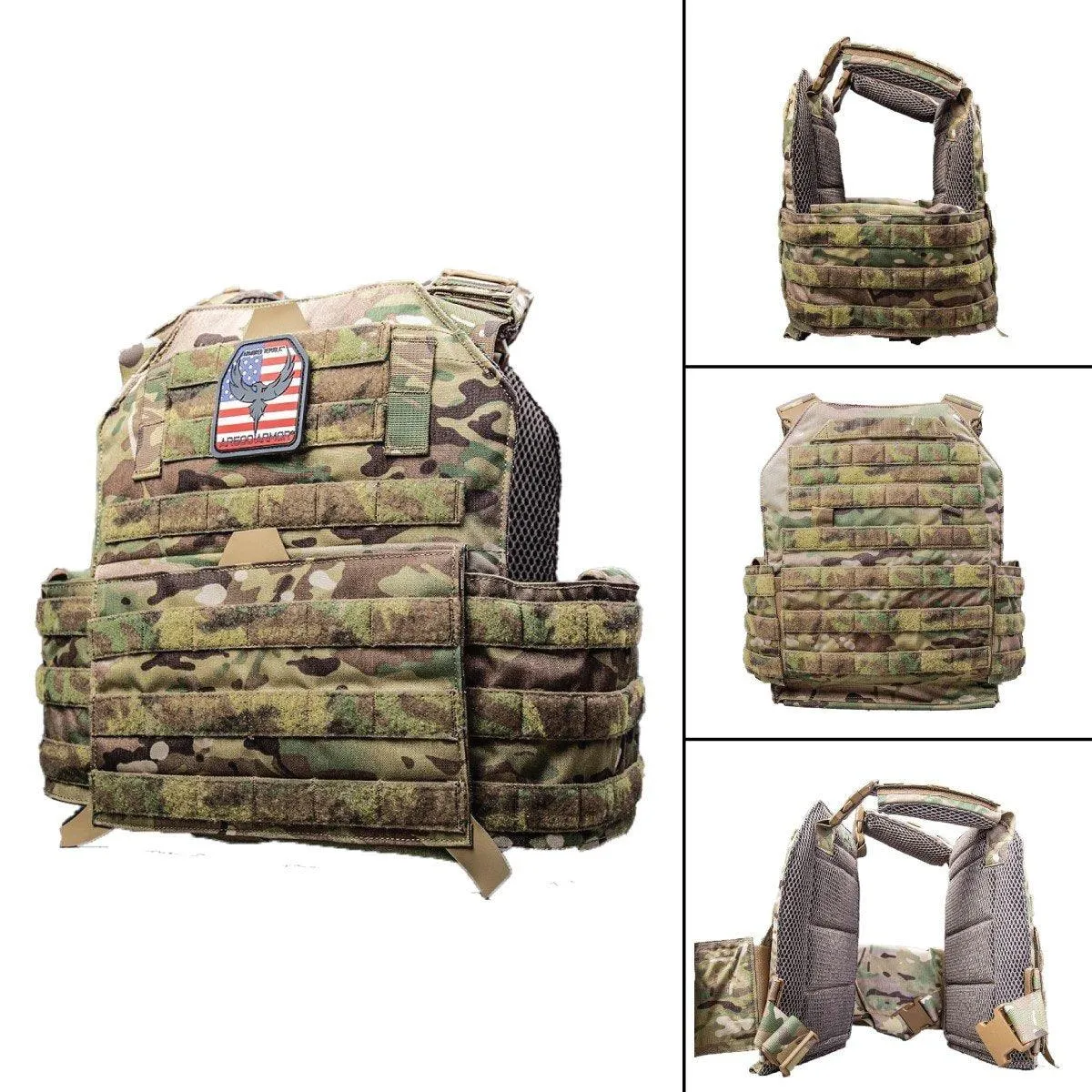 AR500 Testudo Plate Carrier Multicam Gen 2