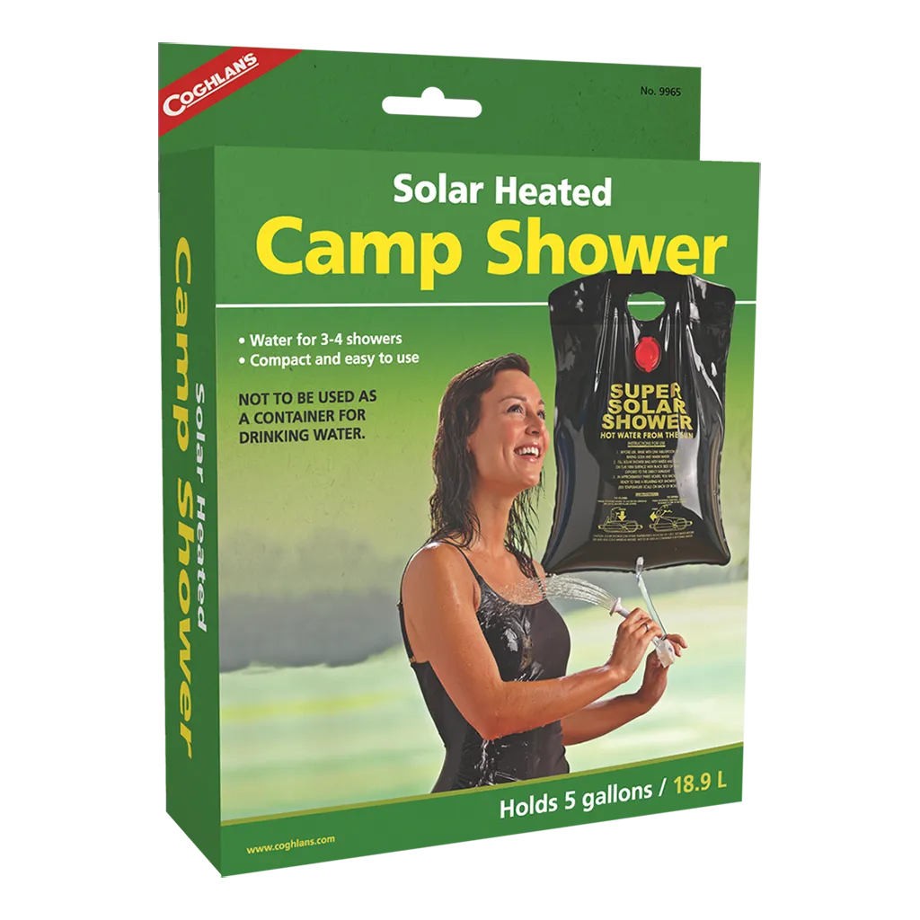 Coghlan's Solar Heated Camp Shower