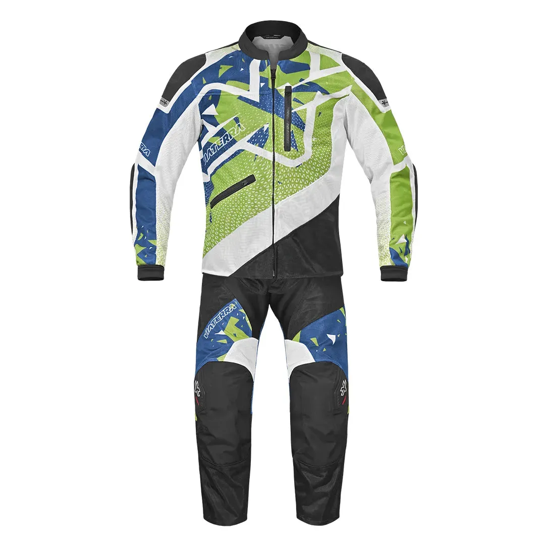 Corbett Off- Road Suit - Navy Blue/Green