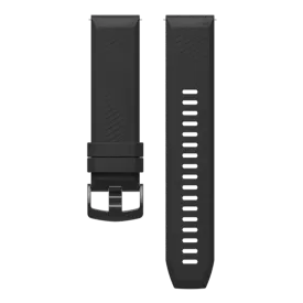 COROS 22mm Silicone  Band - Black