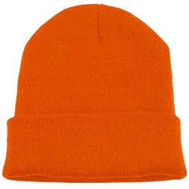 Cuff Beanie Safety Orange