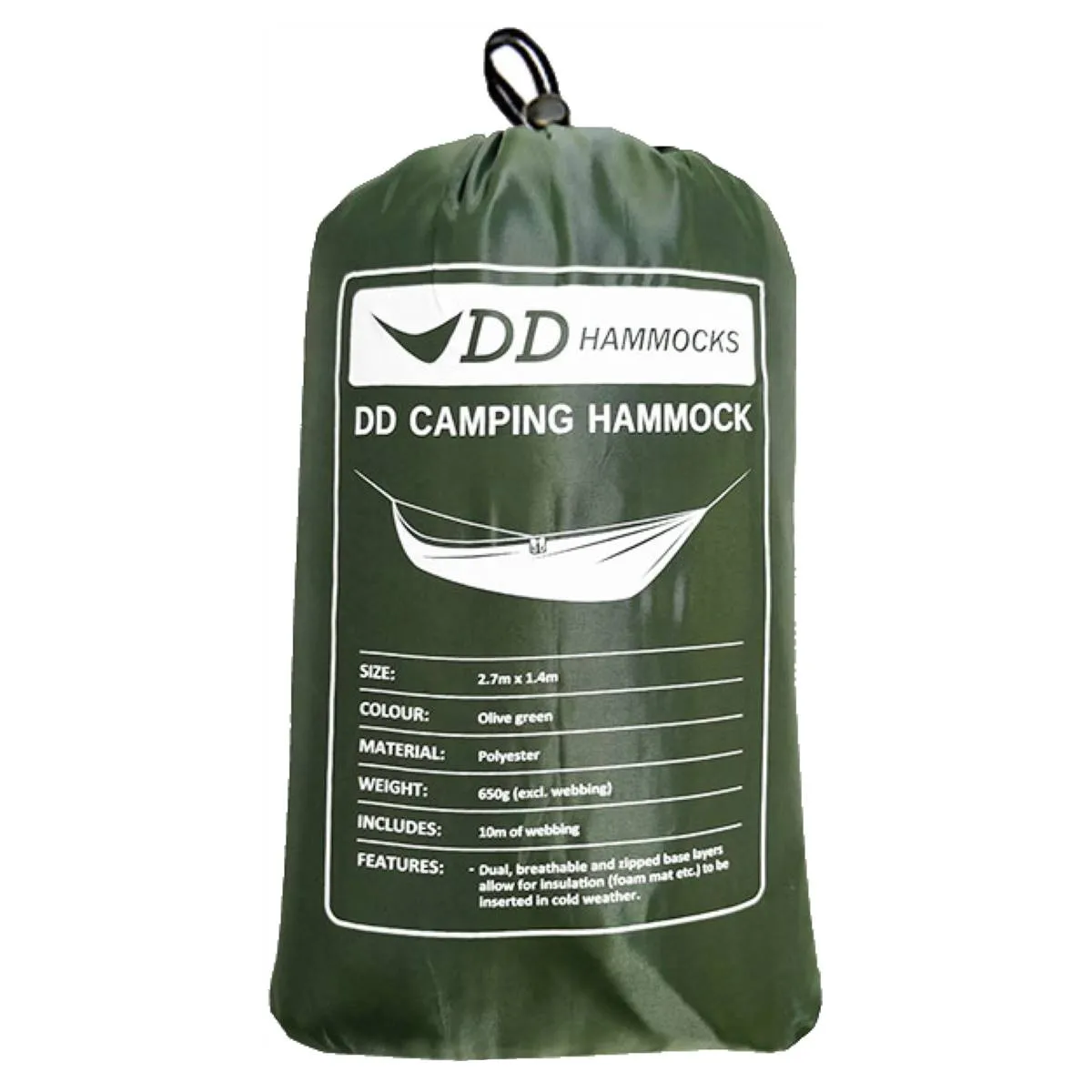 DD Camping Hammock Olive Green