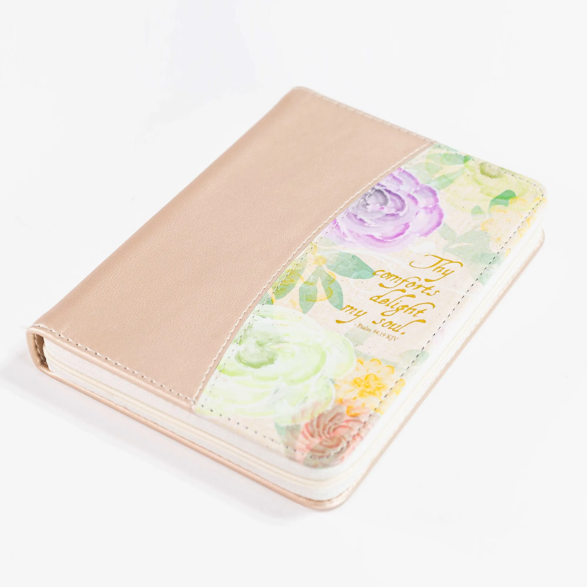 Journal - Watercolor Floral, Thy Comforts