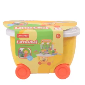 Kitchen Ser Roleplay Trolley | 29 Pcs