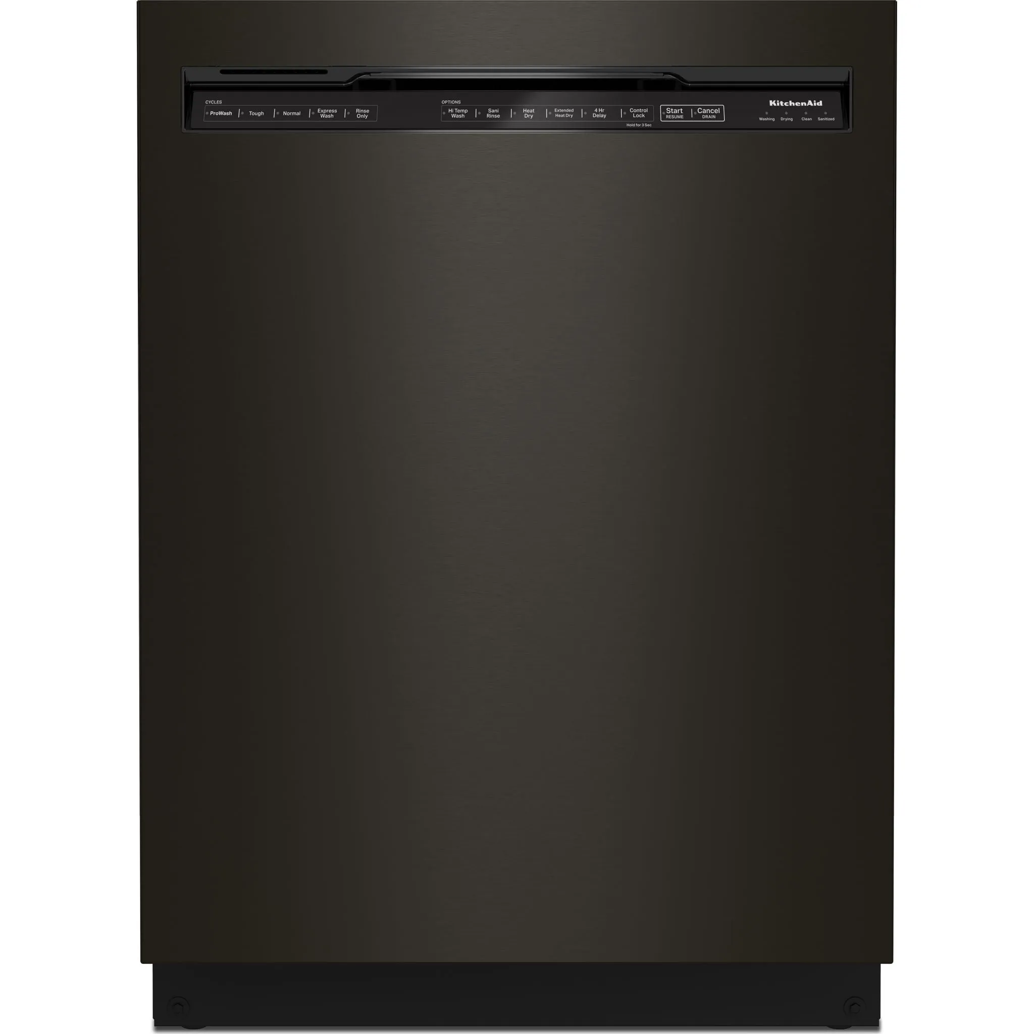 KitchenAid  44 dBA Dishwasher in PrintShield Finish with FreeFlex Third Rack (KDFM404KBS)