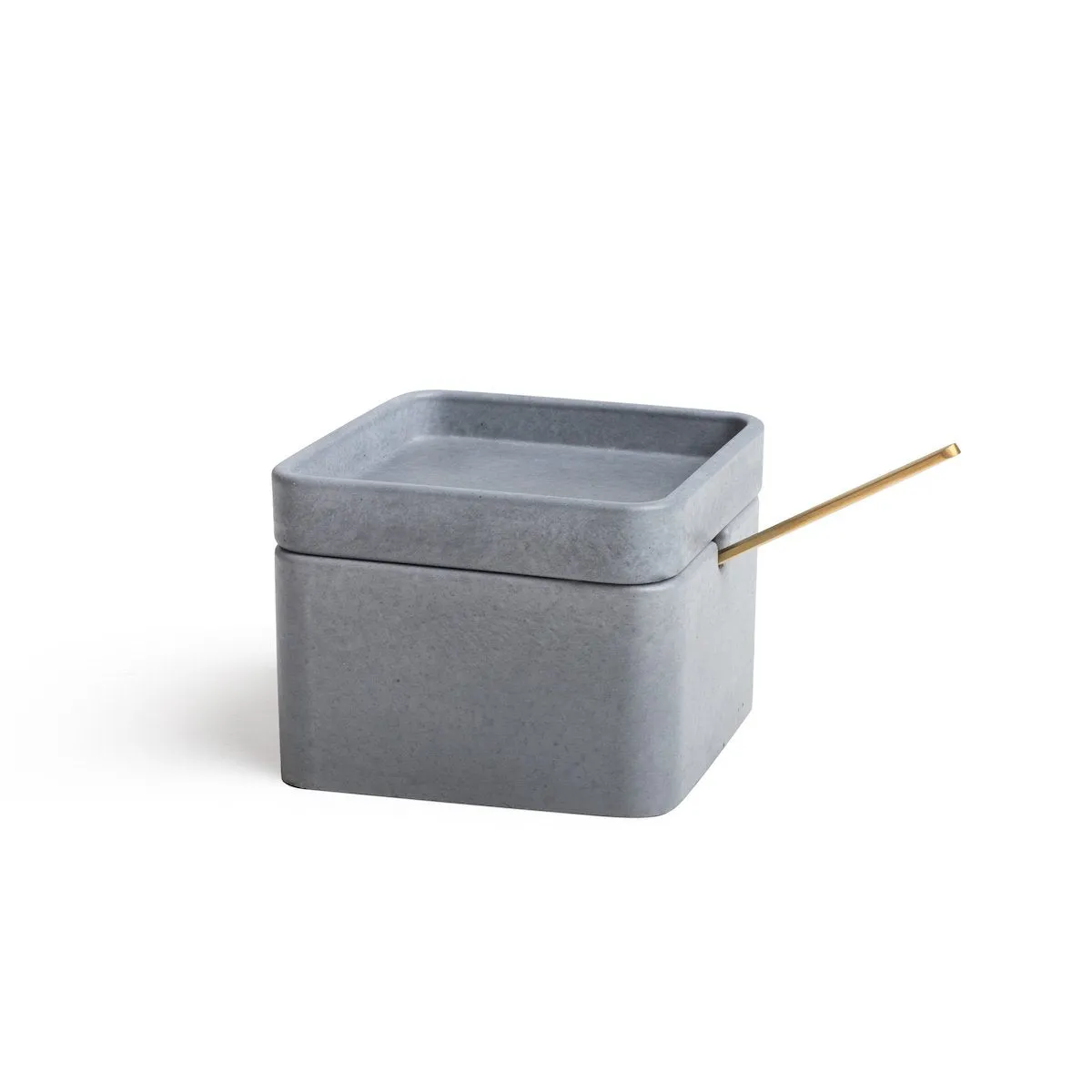 Light Grey Concrete Box