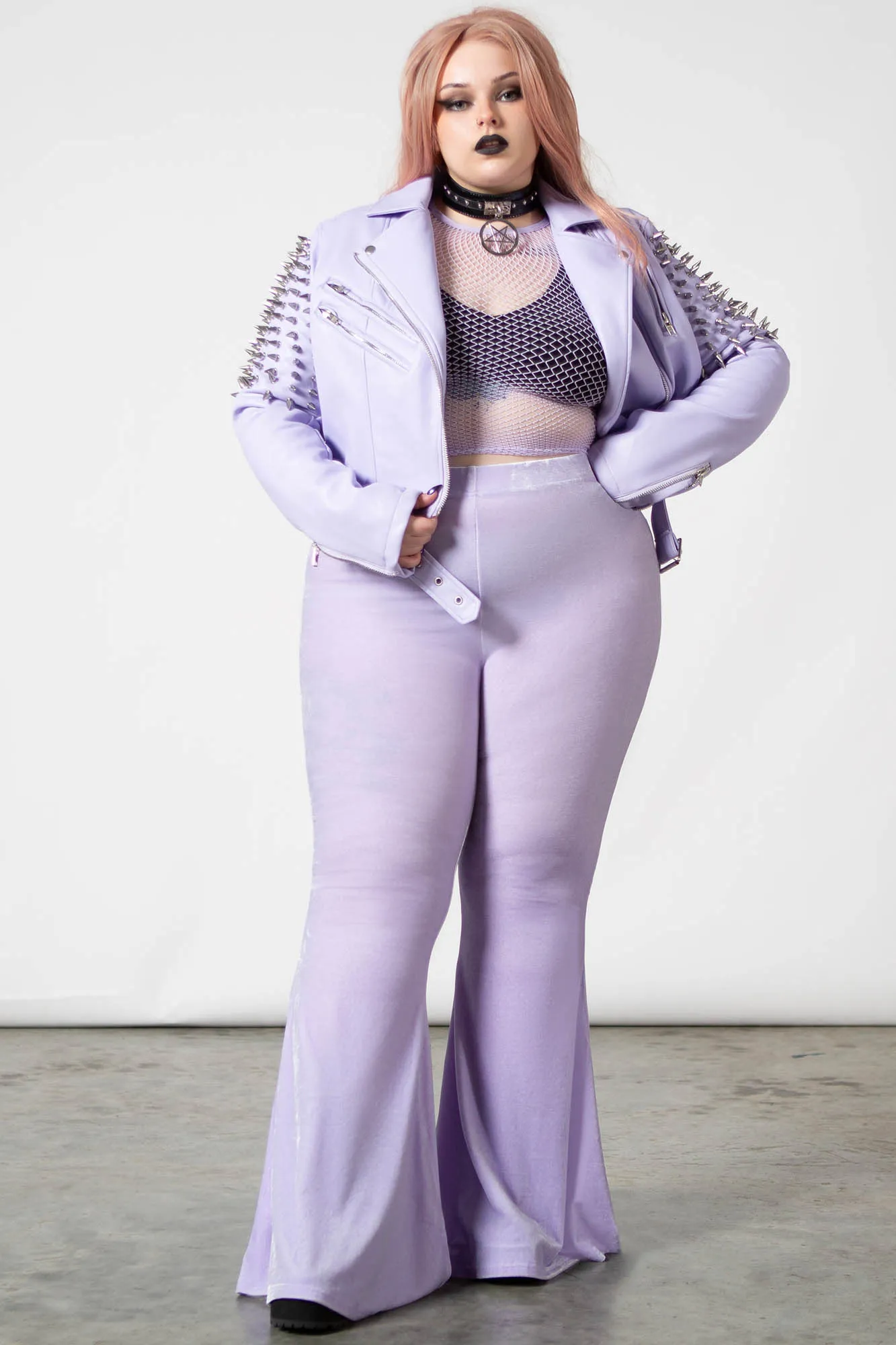 Moondance Bell Bottoms [PASTEL LILAC]