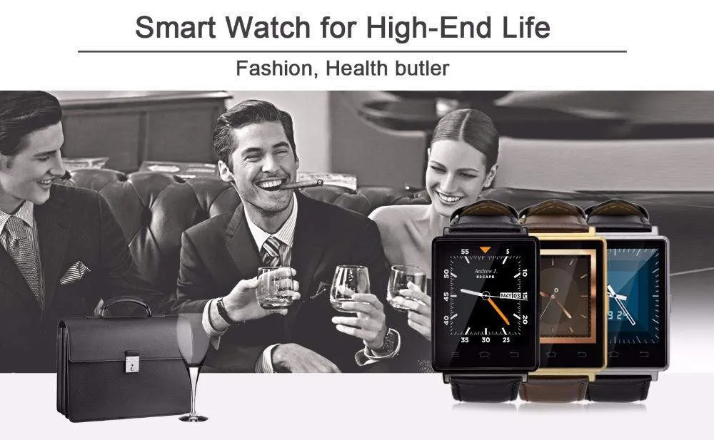 mtk6580 Smart Watch No.1 D6 Android 5.1 Wear WiFi GPS