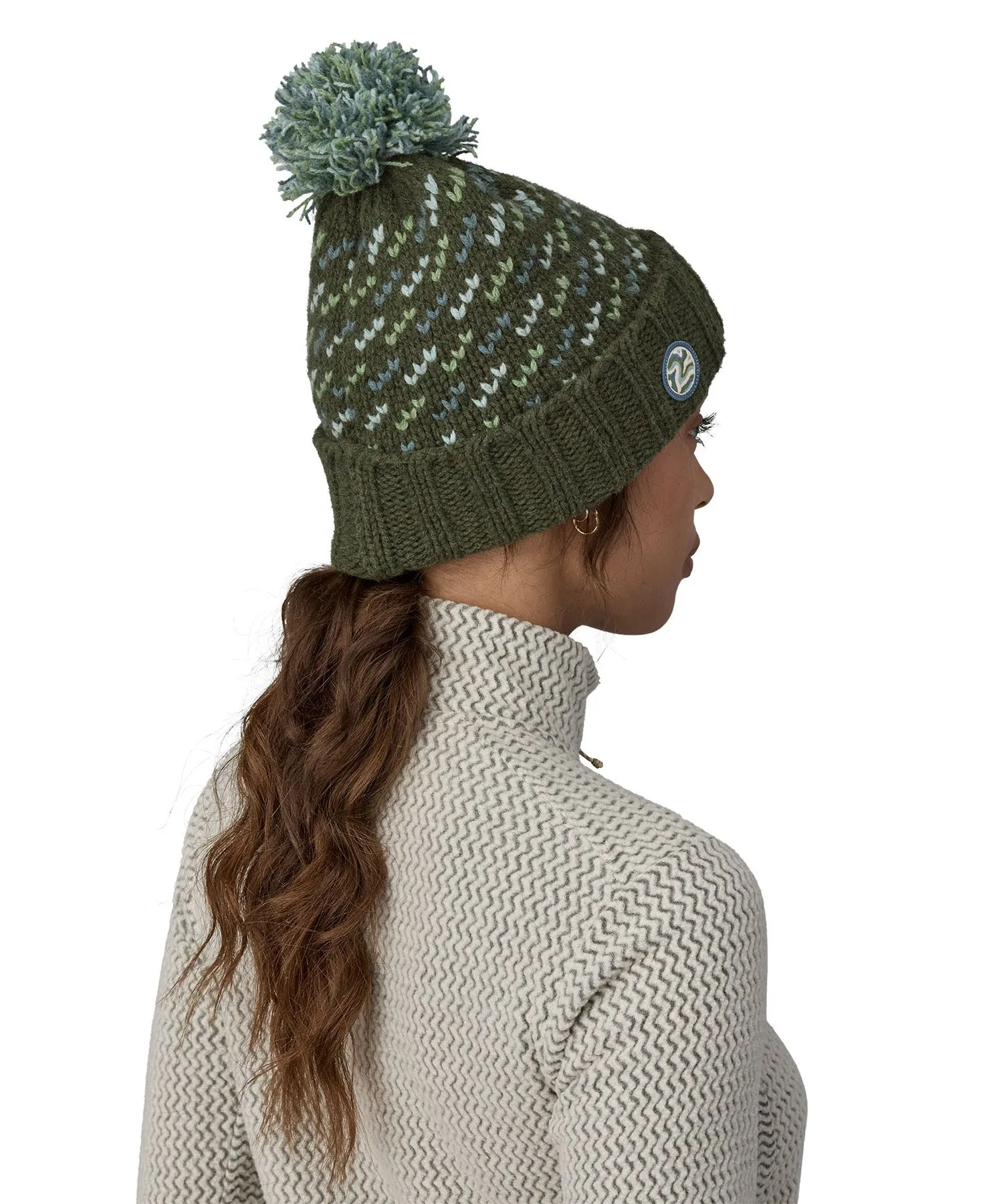 Patagonia Adult Snowbelle Beanie - Pine Needle Green