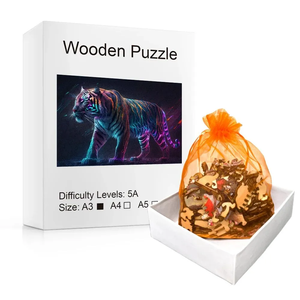 Psychedelic Tiger Edition Puzzle