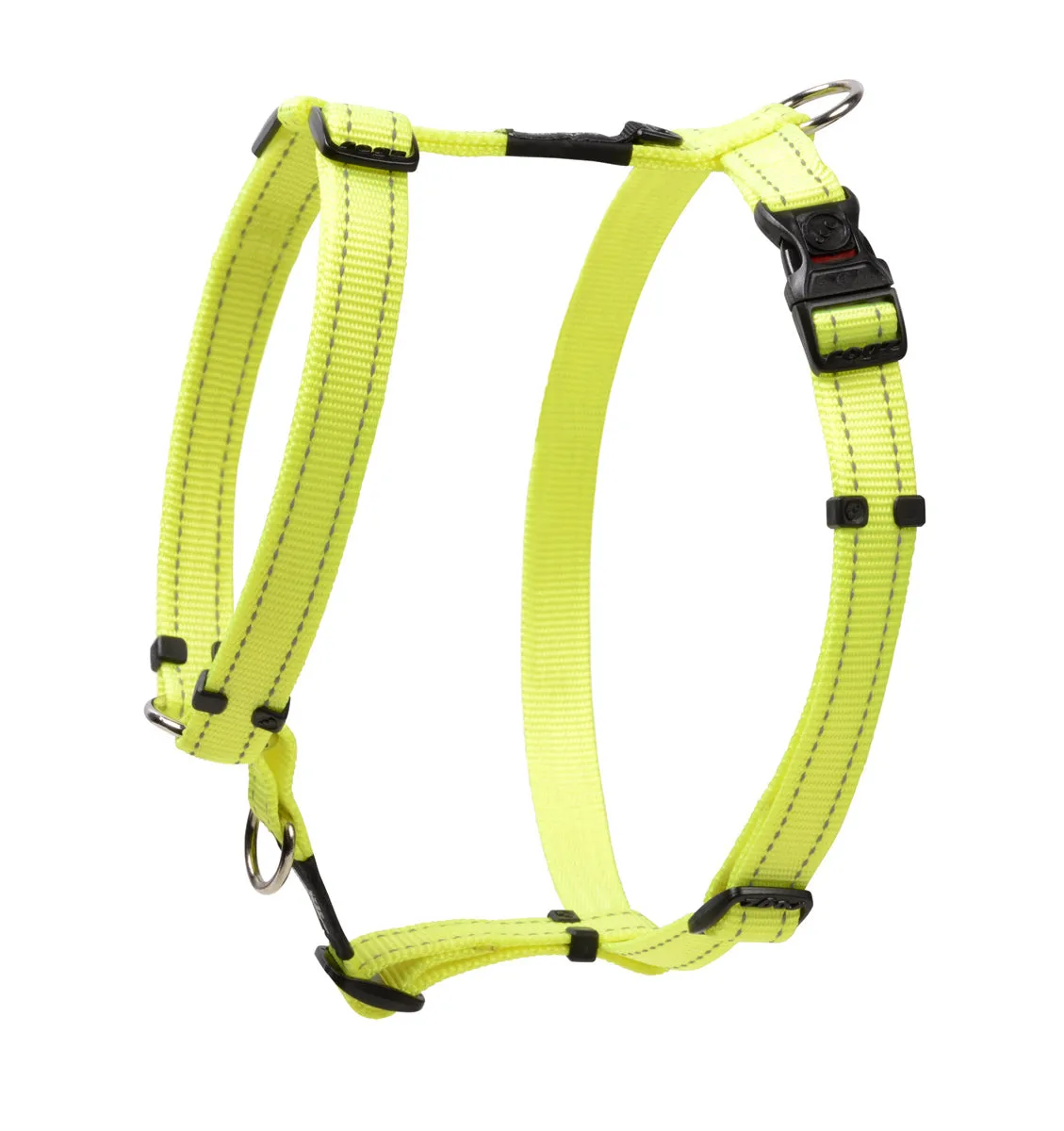 Rogz Classic Reflective Harness DayGlo