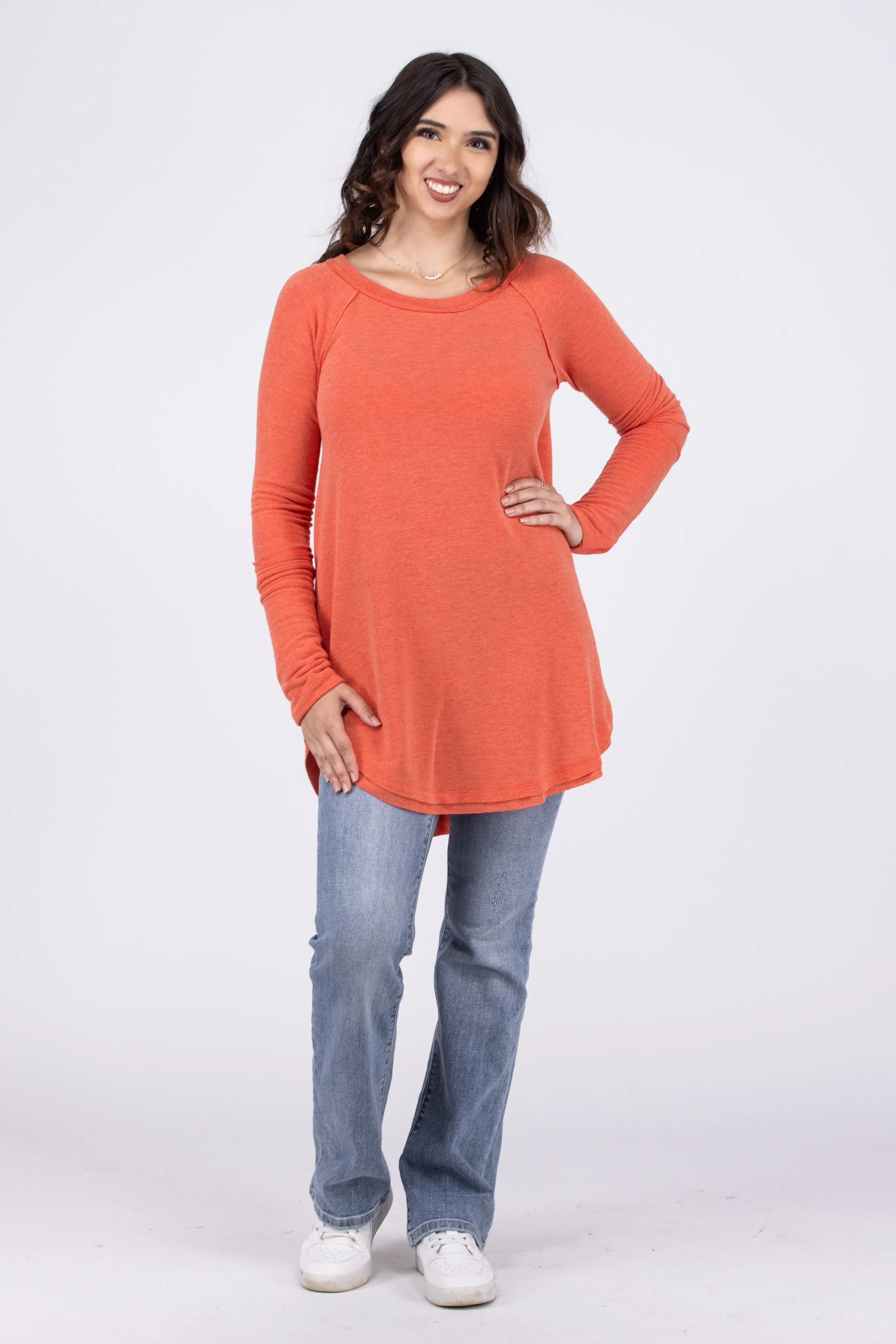 Weekend Comforts Long Sleeve Top